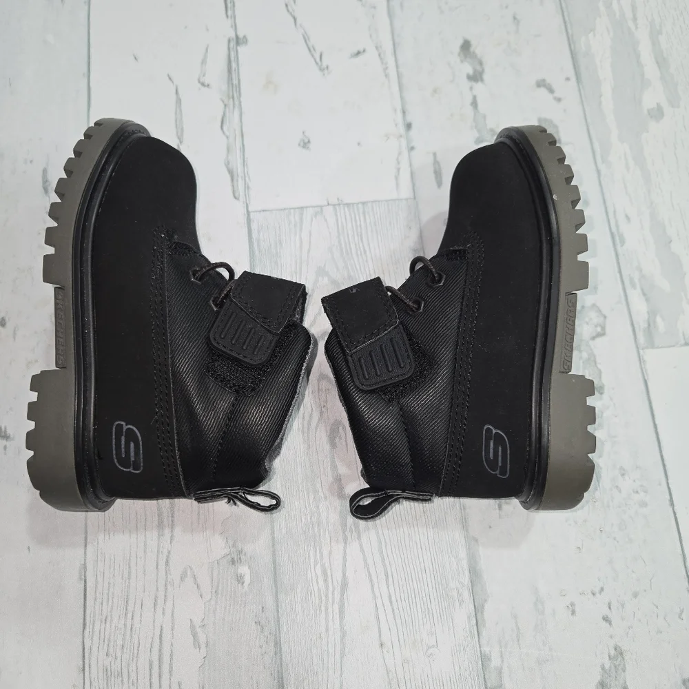 Skechers Mecca-Bolders Kids' Toddler Black Size 7
